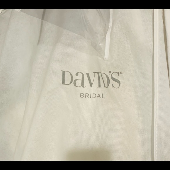 David bridal wedding dress size 12 - Picture 1 of 11